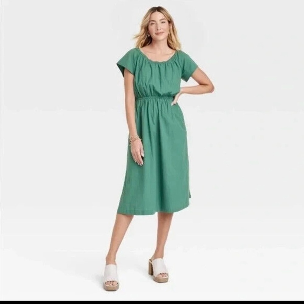 Universal Thread Teal Midi Dress